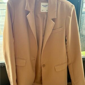 Abercrombie & Fitch Camel Oversized Blazer NWOT